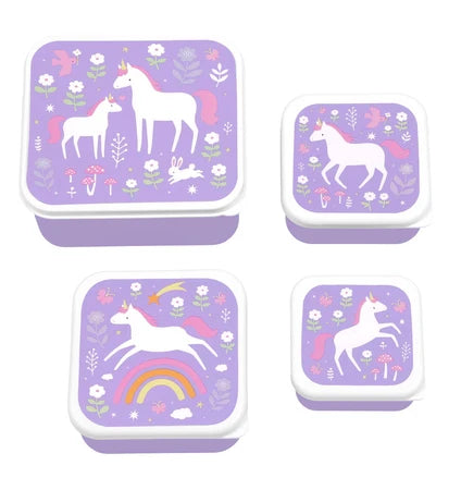 Little Lovely Lunch- En Snackboxset - Unicorn