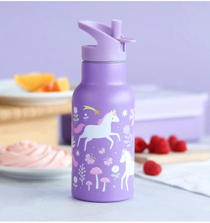 Little Lovely XL Stainless Steel Drinkbus 350ml - Unicorn
