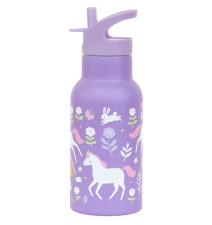 Little Lovely XL Stainless Steel Drinkbus 350ml - Unicorn