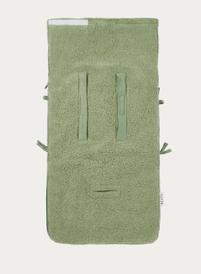 Meyco Voetenzak Teddy - Olive Green