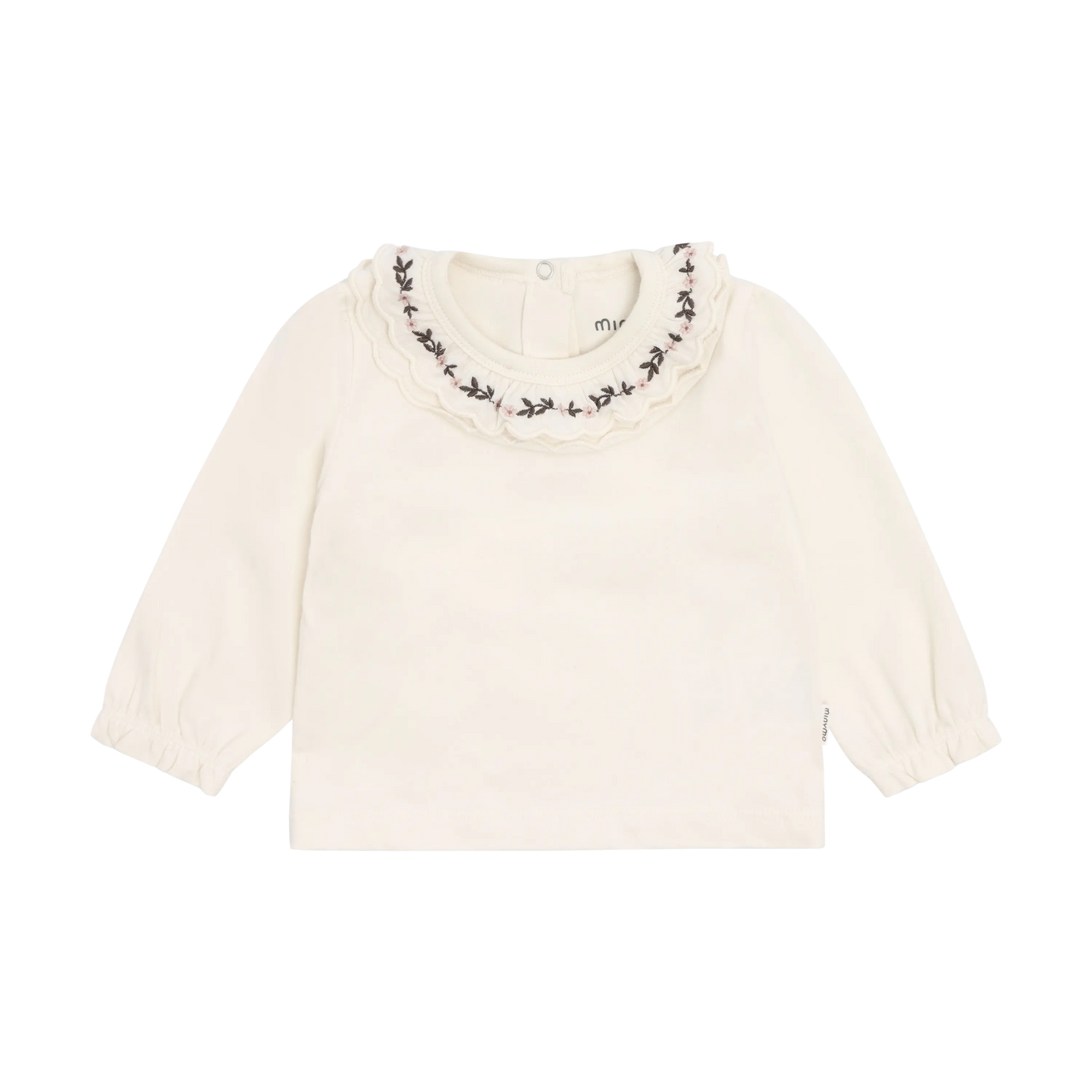 Minymo T-Shirt Lange Mouwen - Seedpearl