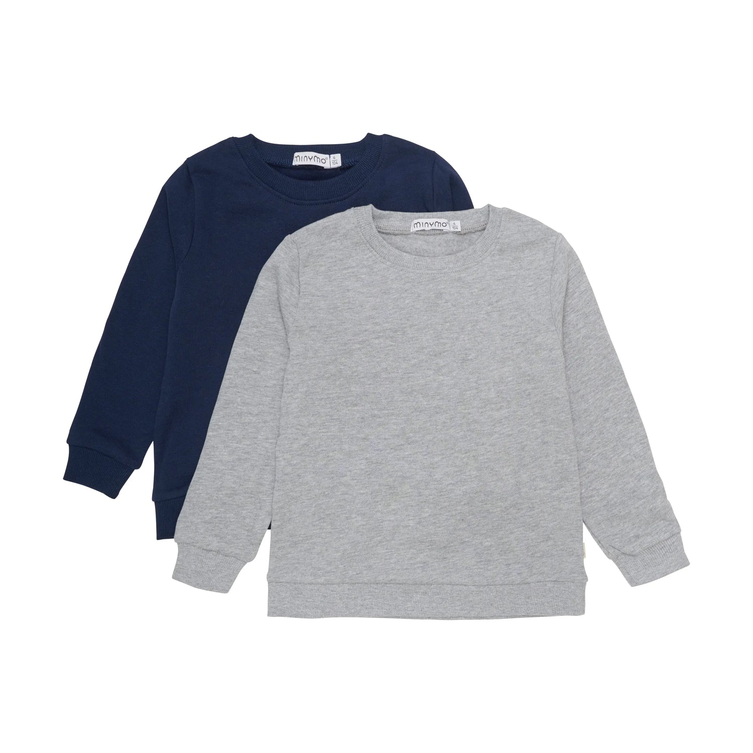 Minymo Sweater (2-pack) - Greymelange
