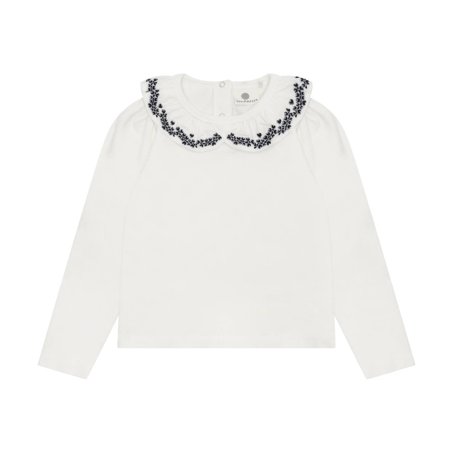 En Fant T-Shirt Lange Mouwen - Egret