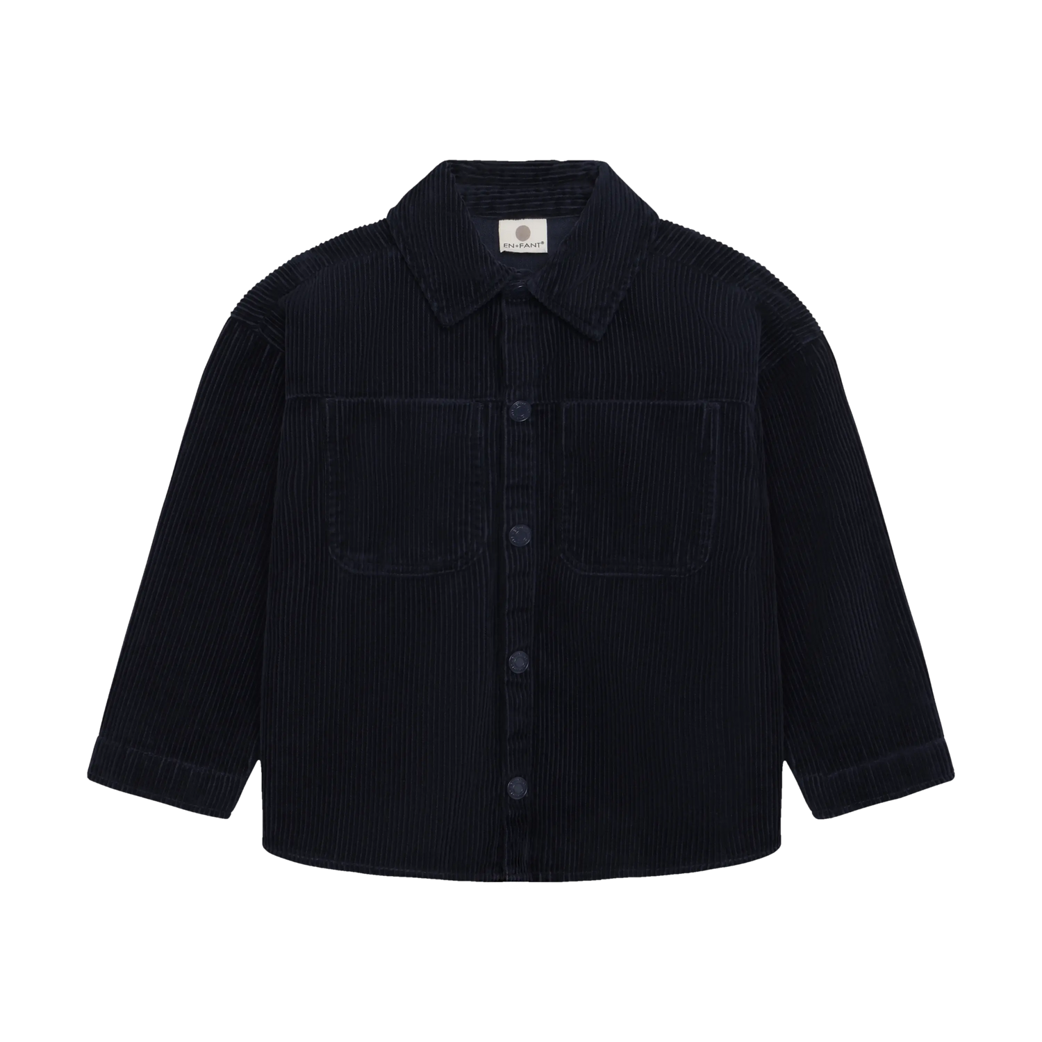 En Fant Ribfluwelen Overshirt - Parisian Night