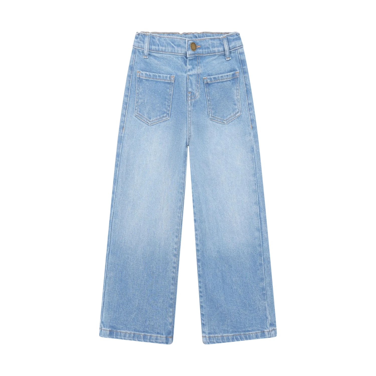 En Fant Wijde Jeans - Light Blue Denim