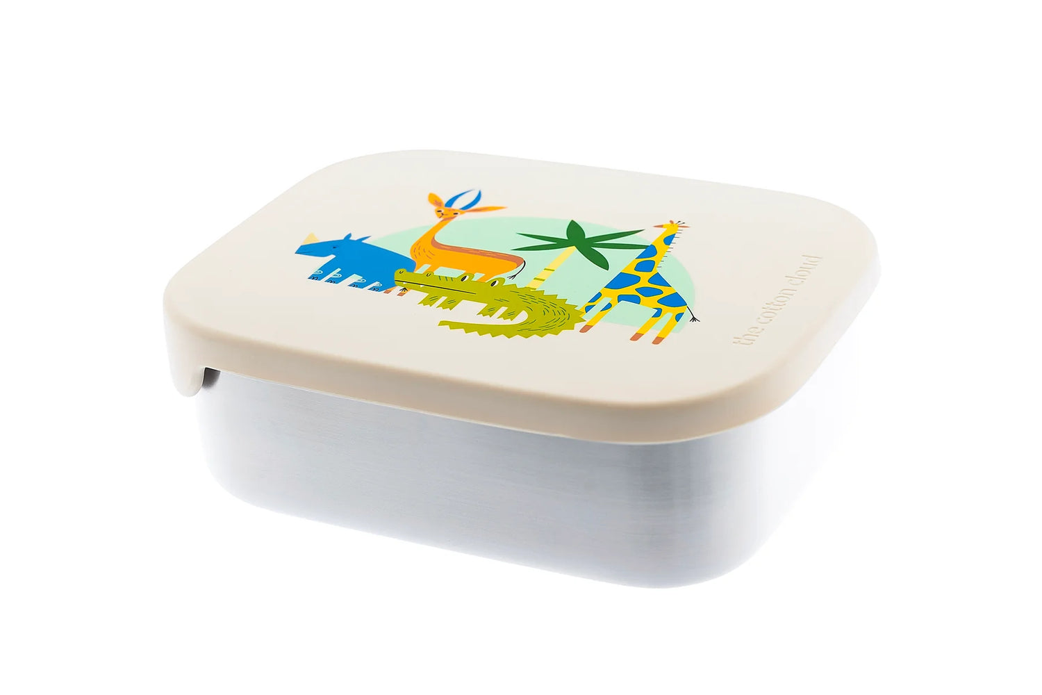 The Cotton Cloud Stainless Steel Lunchbox - Croc Rock