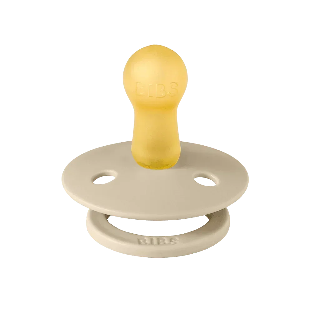 BIBS Fopspeen Rond 2-pack - Vanilla/Pine