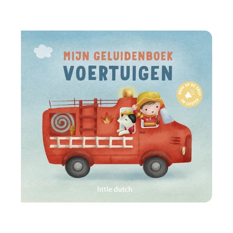 Mijn Geluidenboek Voertuigen - Little Dutch
