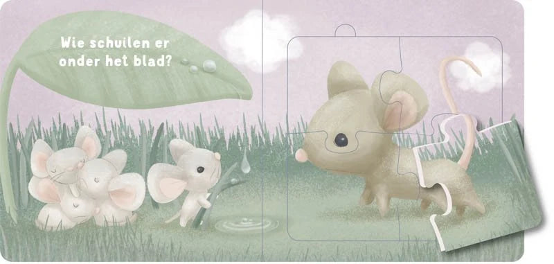 Mijn Dieren Puzzelboek - Little Dutch