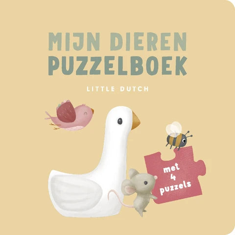 Mijn Dieren Puzzelboek - Little Dutch