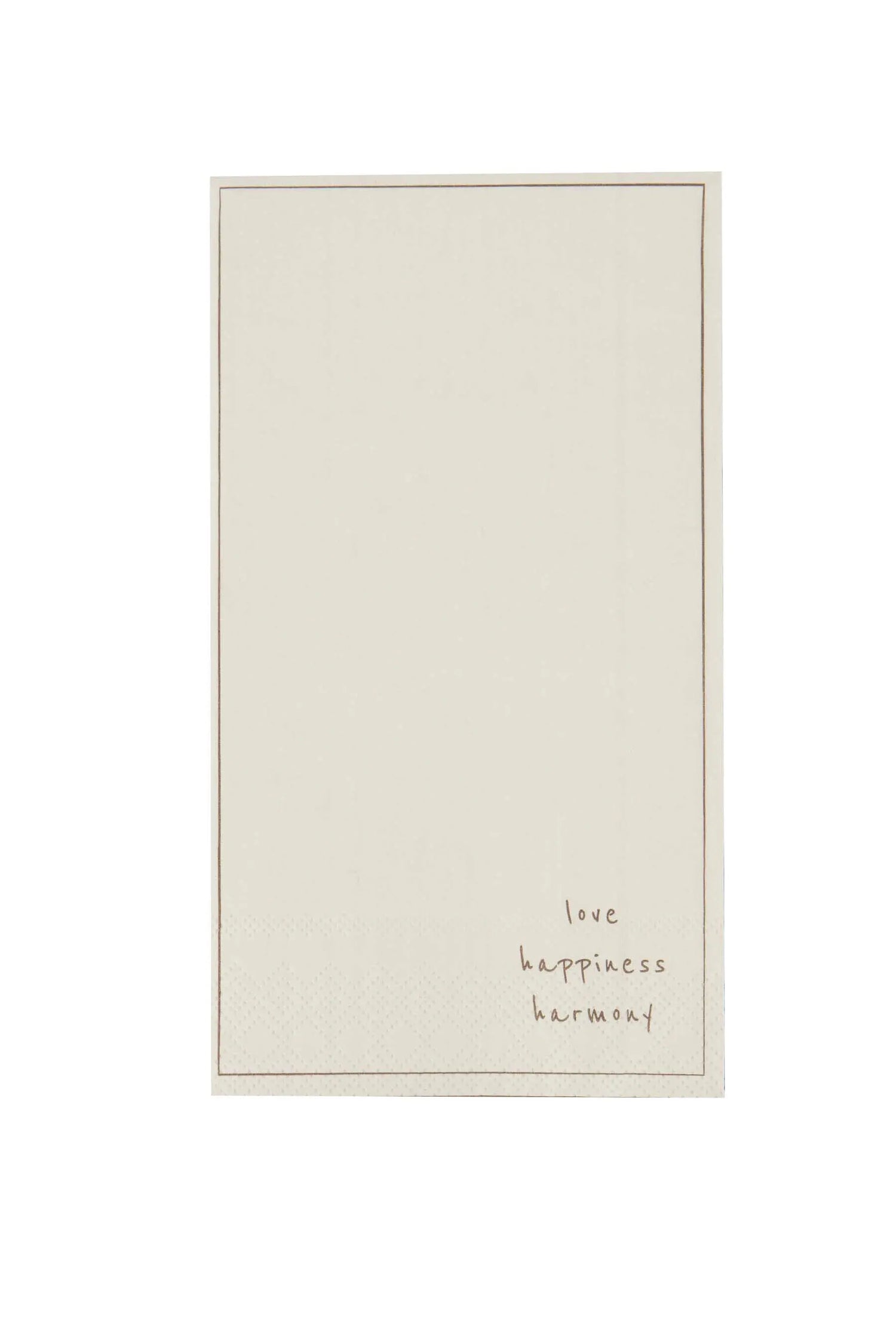 Zusss Servetten - Love Happiness Harmony