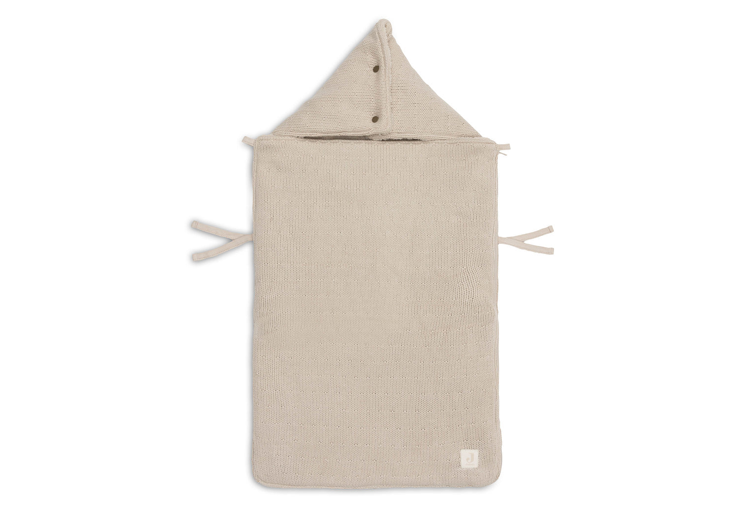 Jollein Voetenzak Groep 0+ 3/5 Puntsgordel Sprinkle Knit - Sand