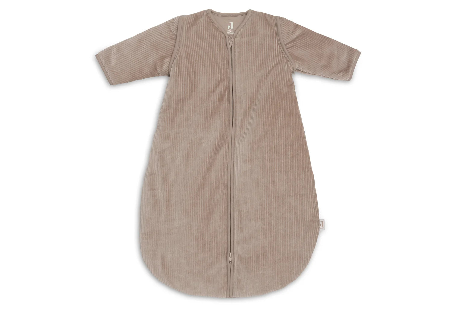 Jollein Slaapzak Met Afritsbare Mouw Rond - Milky Coffee