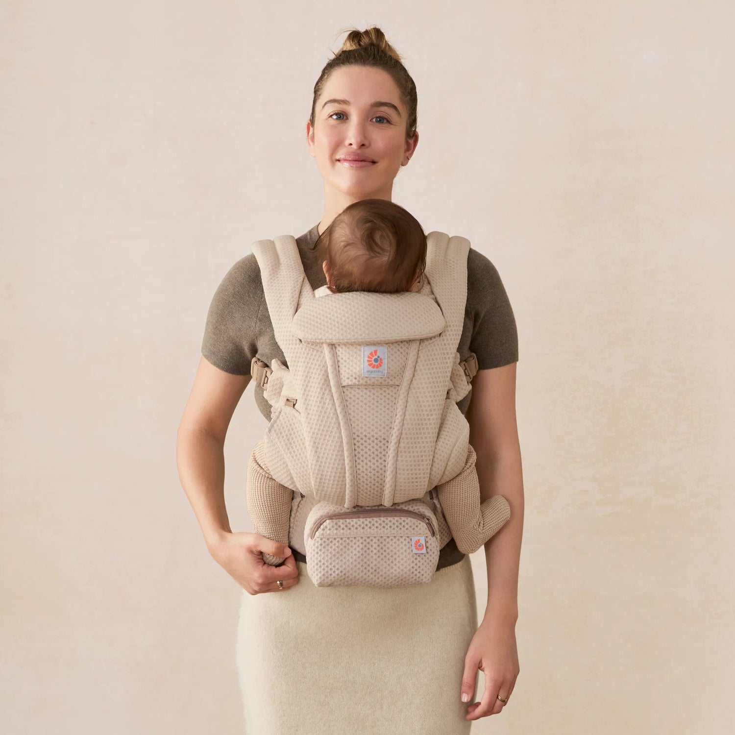 Ergobaby Omni Deluxe Linen Draagzak - Natural Linen