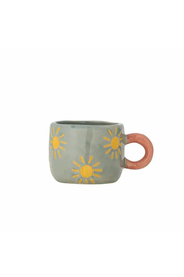 Bloomingville Nini Mok In Aardewerk - Blauw