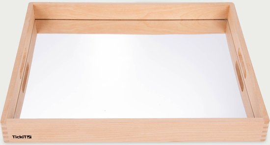 Tickit Houten Spiegel Dienblad