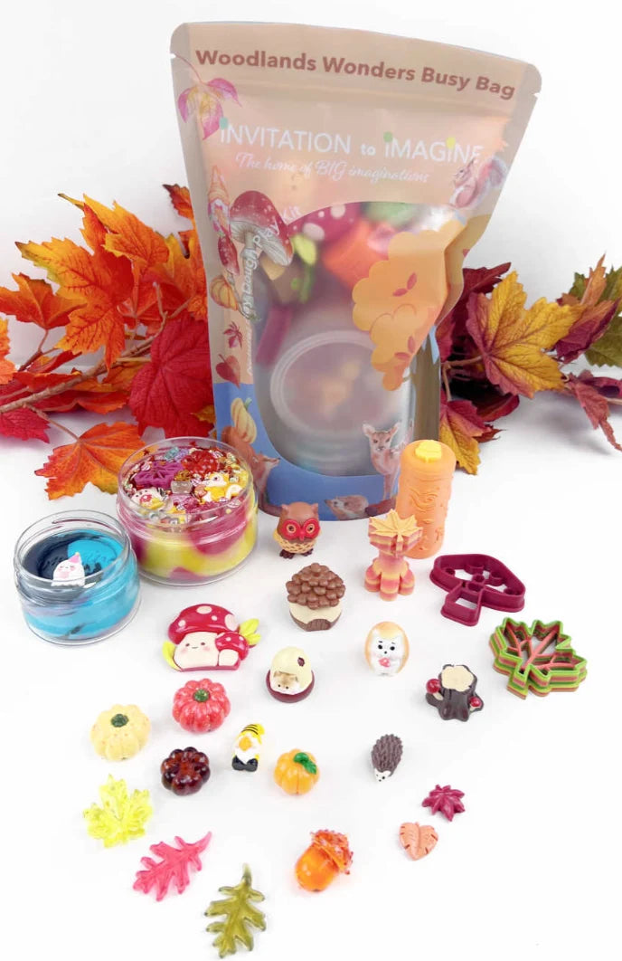 Invitation To Imagine Busy Bag - Autumn Friends