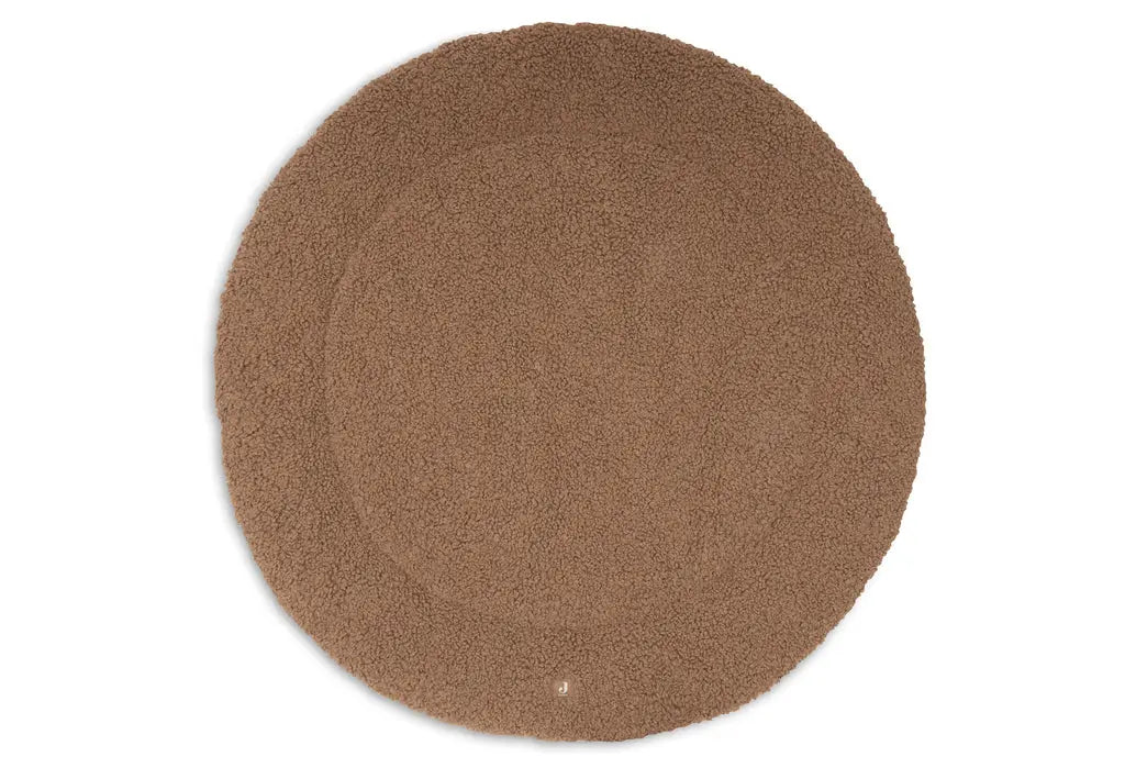 Jollein Boxkleed Rond Ø 95cm Curlé - Dark Hazel