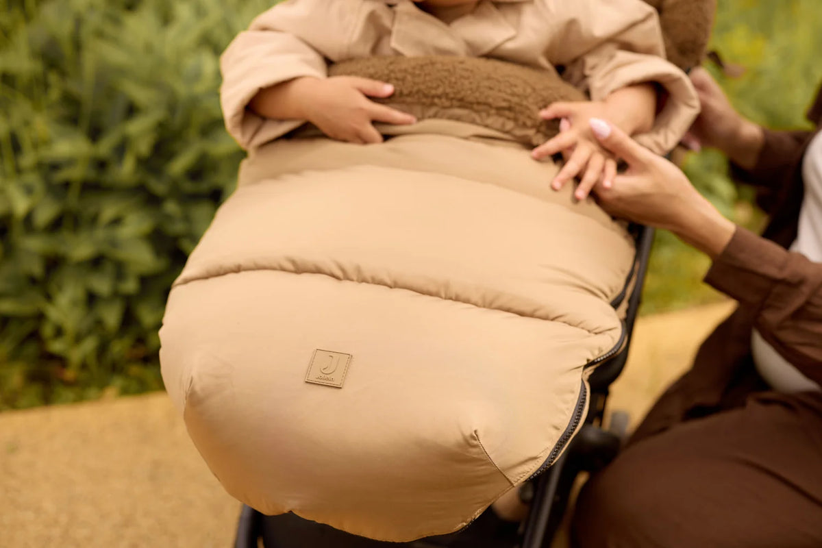 Jollein Voetenzak buggy/kinderwagen Puffed - Bronze