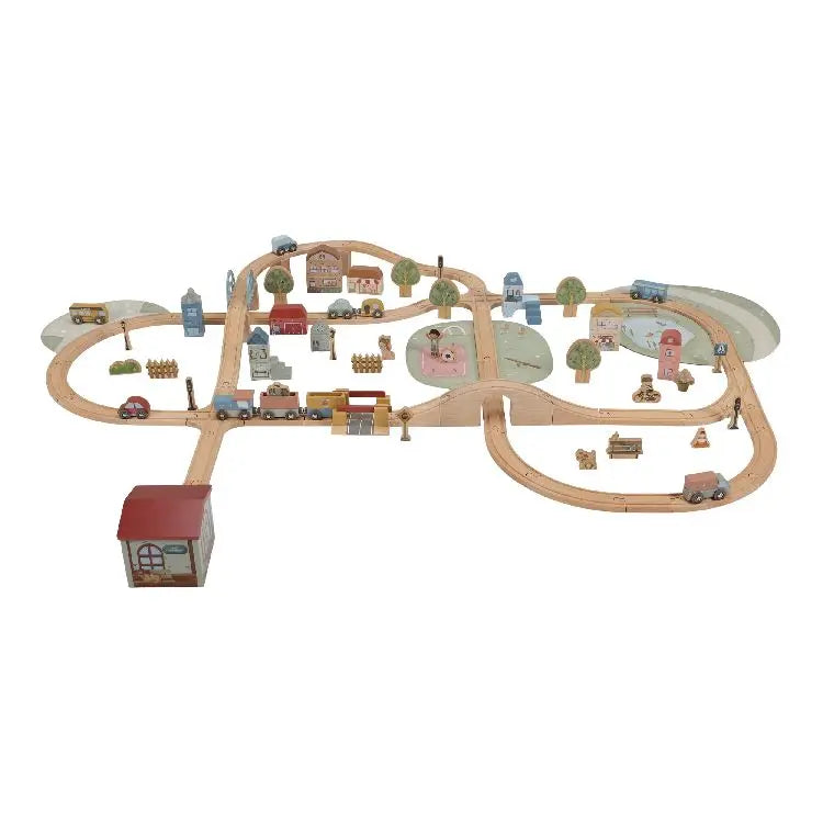 Little Dutch Houten Treinset 114st