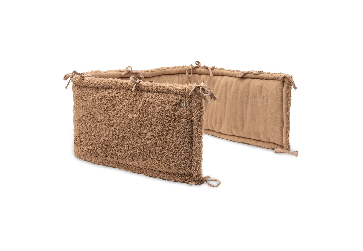 Jollein Boxbumper 180x30cm Curlé - Dark Hazel