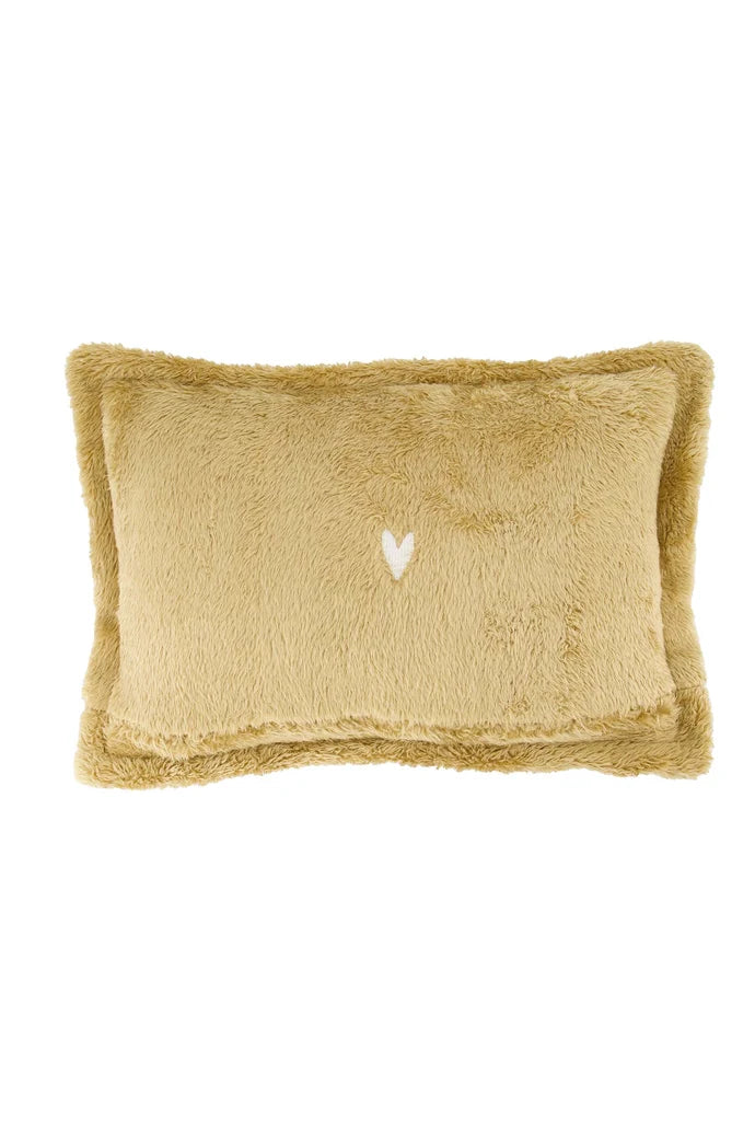 Zusss Kussen Fluffy Jij Bent Goud Waard 35x25cm - Oker