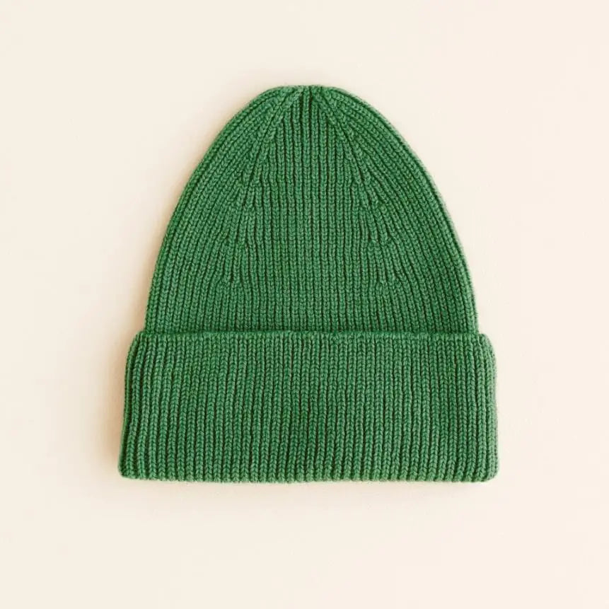 Hvid Beanie Fonzie - Grass
