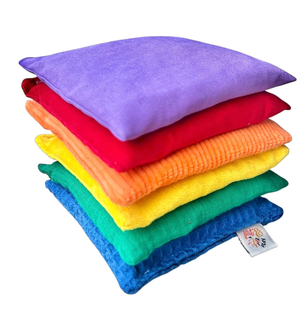Pit&Play Sensorische Pittenzakjes - Regenboog