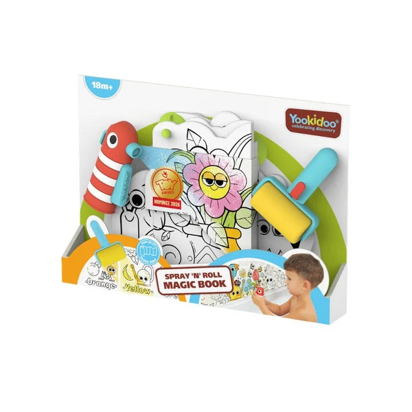 Yookidoo Badspeelgoed Spray 'N' Roll Magic Book