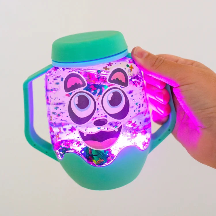 Glo Pals DIY Sensory Speelbeker Zoo Thema - Groen
