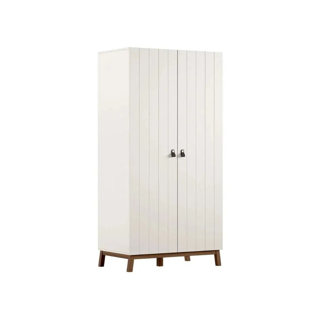 JAXX 2-Deurs Kleerkast Sezane Clay / Walnut