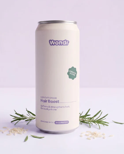 Wondr Hair Boost Conditioner Sterker & Gladder Haar - Rosy Rice