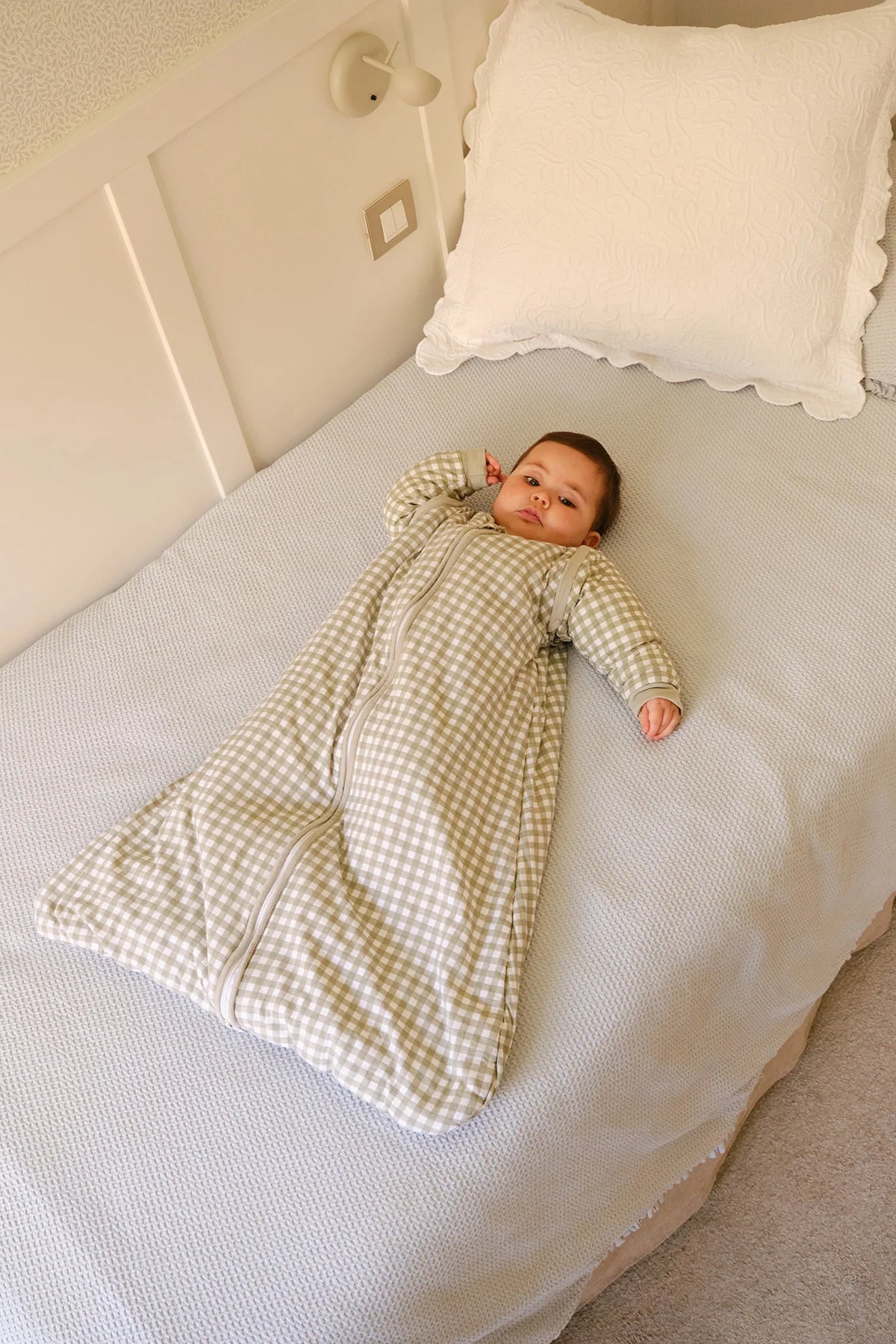 Molis&Co Babyslaapzak Met Mouwen TOG 2.5 – Mint Tea