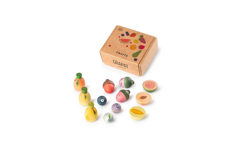 Grapat Houten Fruit 12 Stuks