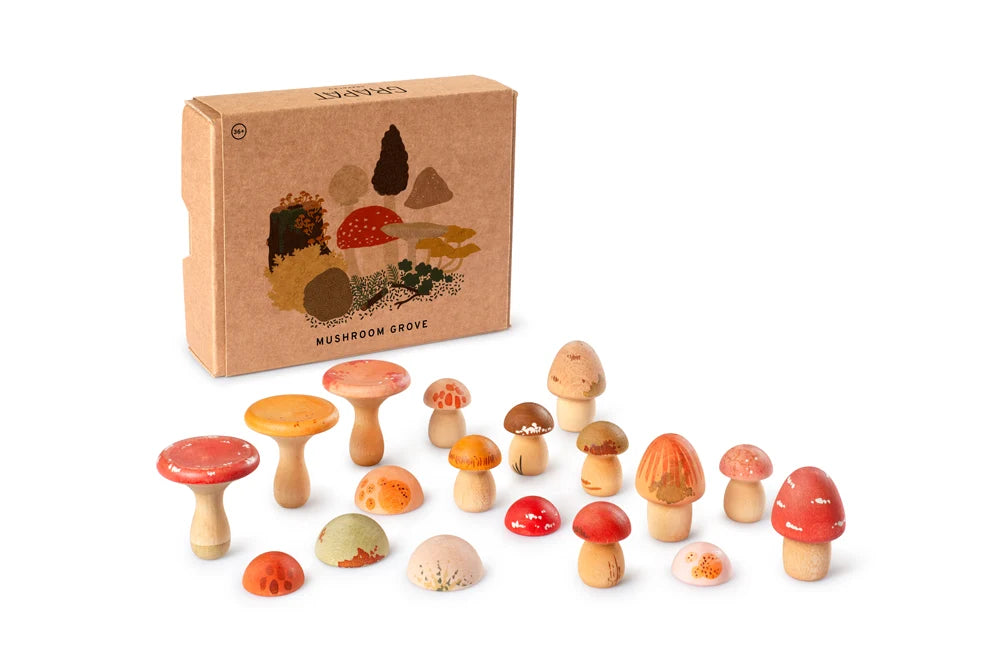 Grapat Paddenstoelenbos 18 stuks