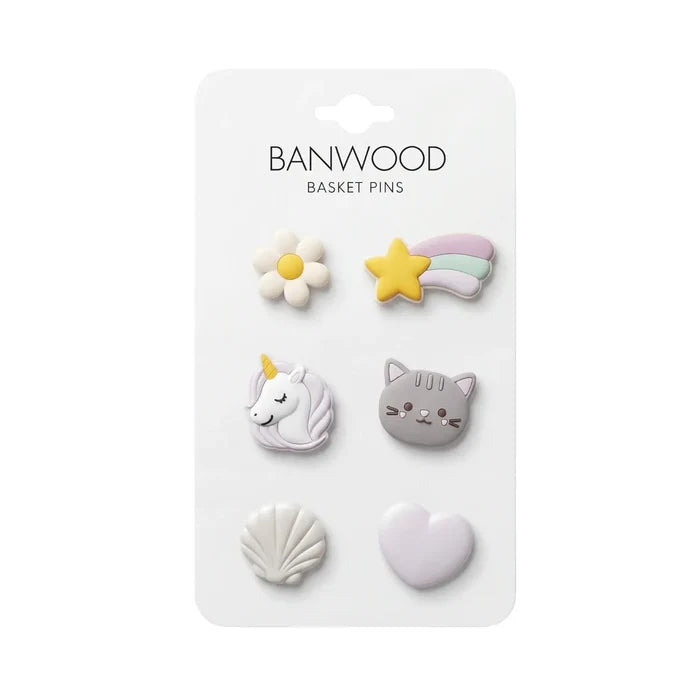 Banwood Basket Pins - Magic