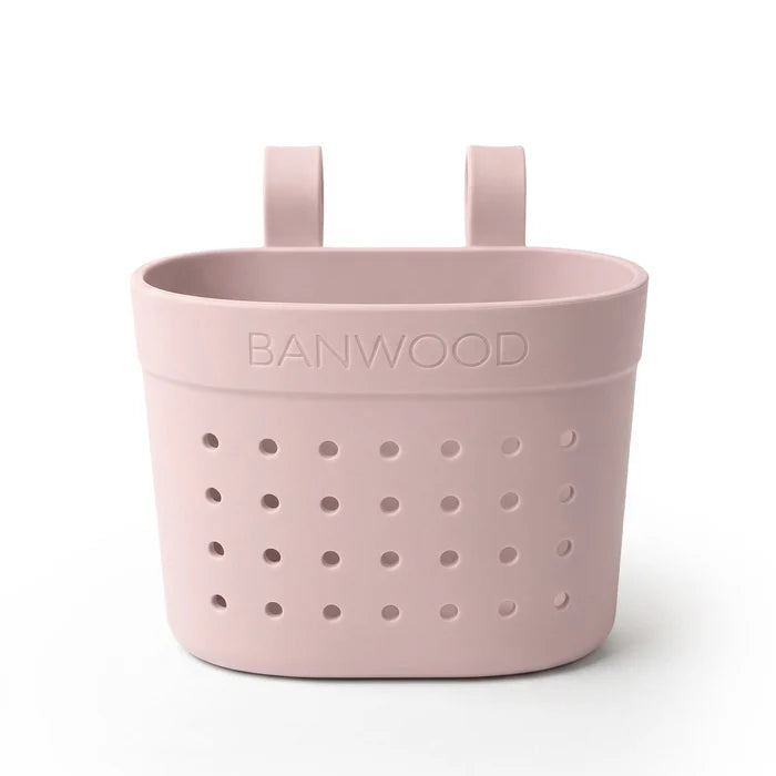 Banwood Pin&Ride Fietsmand - Faded Pink