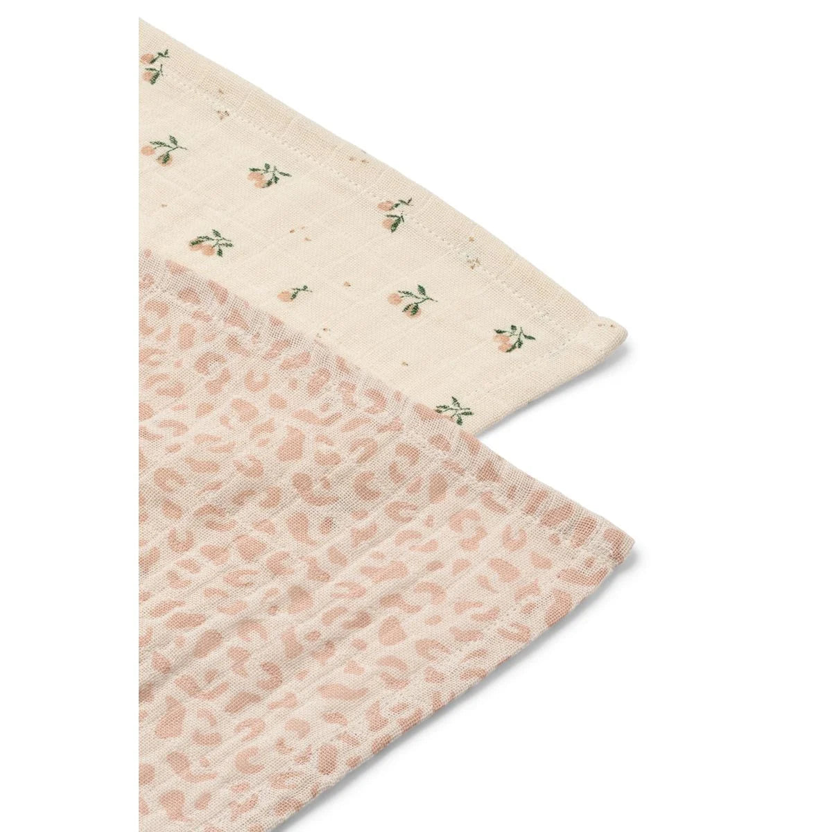 Liewood - Lewis Hydrofiele Doeken- 2 Pack - Mini Leo Mini Peach Mix