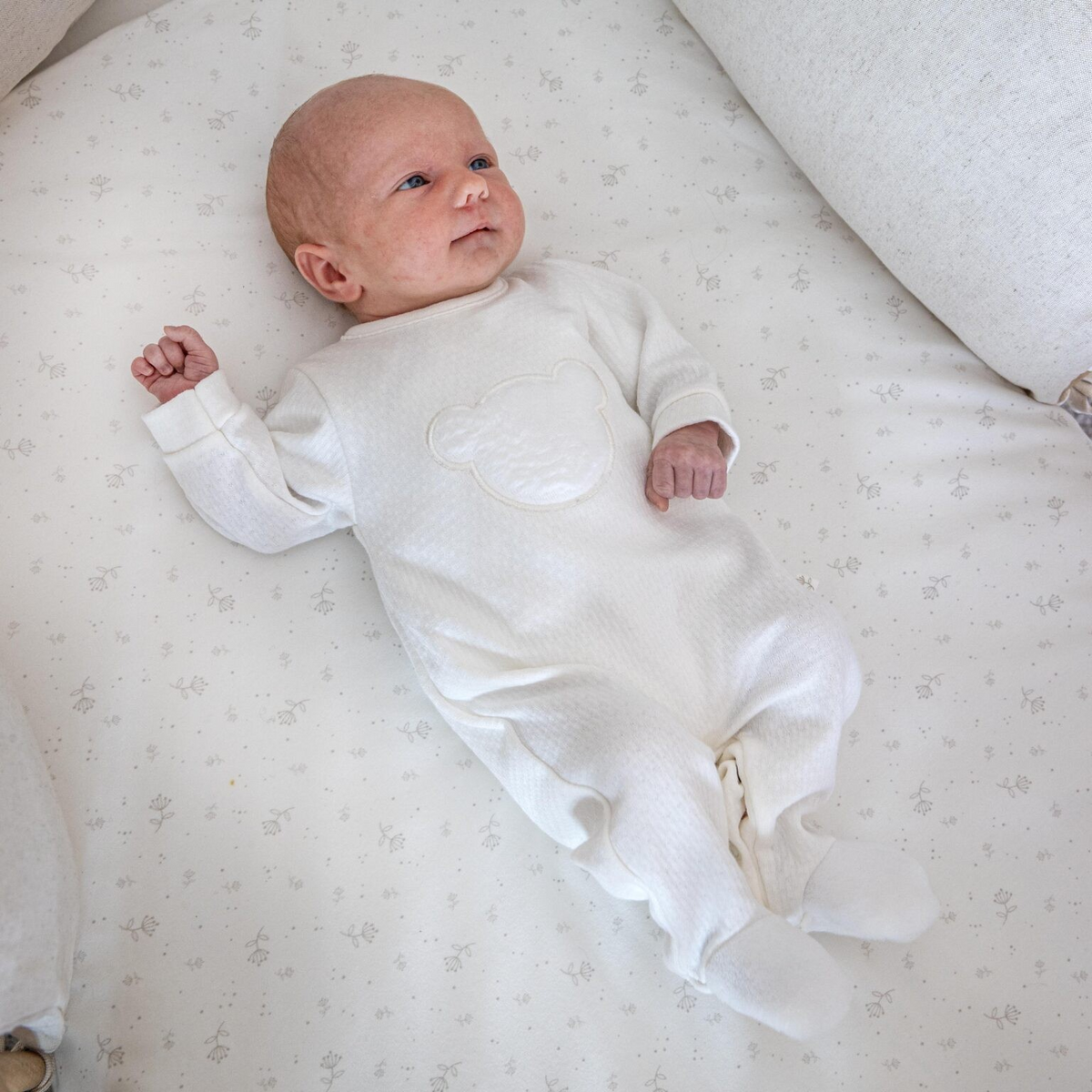 Living Nature - Babypakje Bobbi - Ecru Teddy