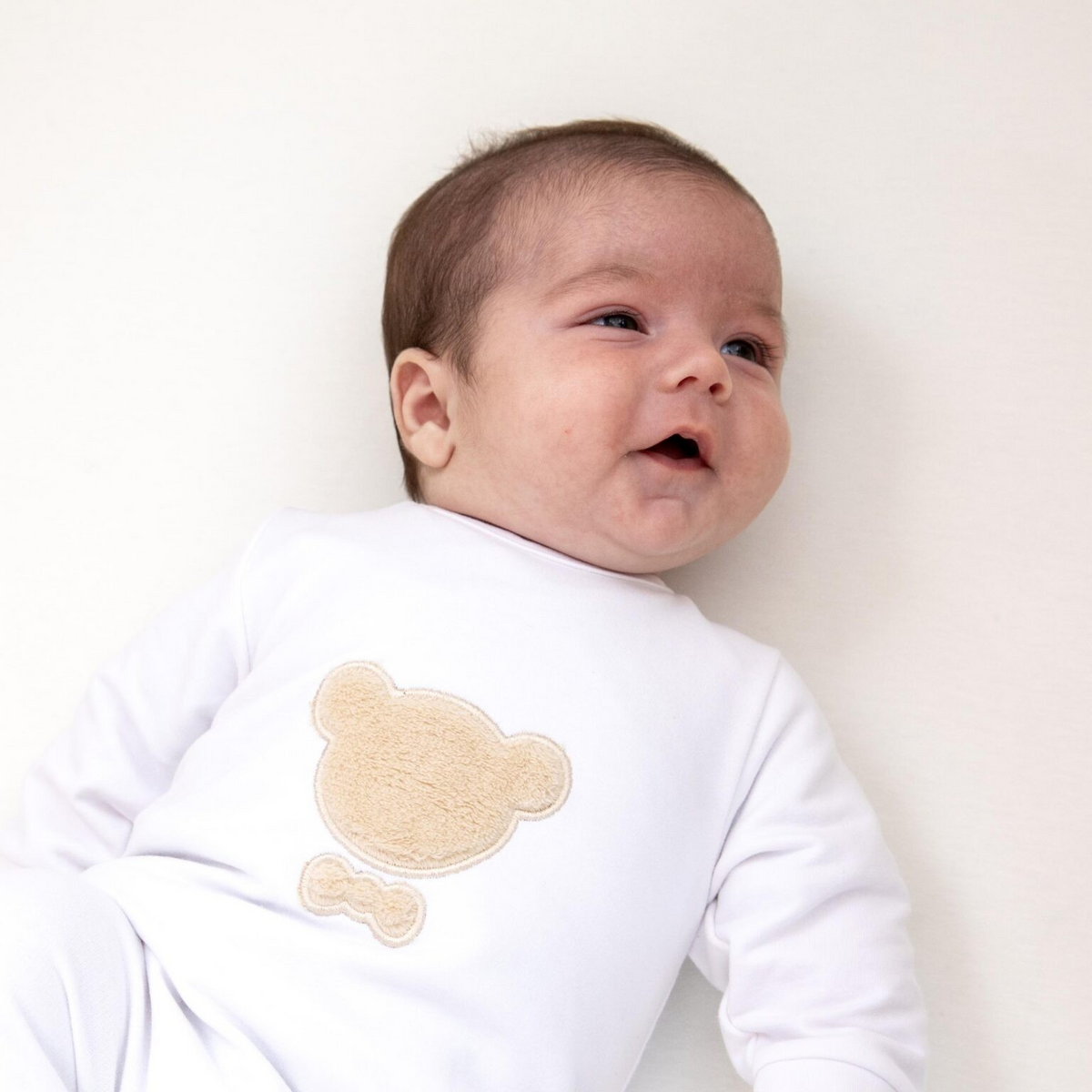 Living Nature - Babypakje Noa - Wit Teddy