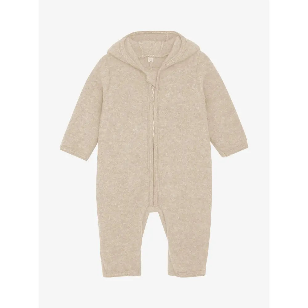 HUTTEliHUT Wollen Fleece Winterpak - Sand Melange