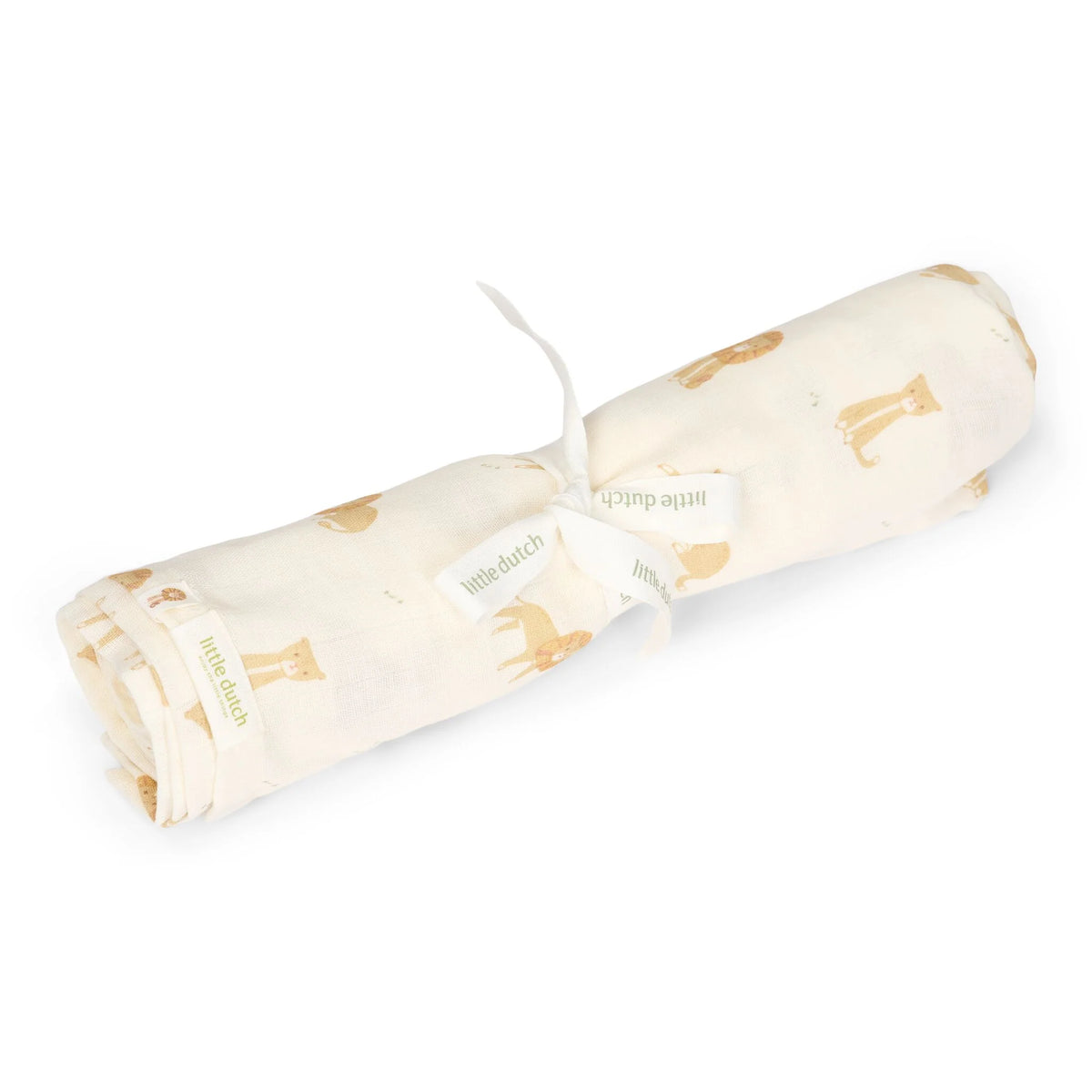 Little Dutch Swaddle 120x120 cm - Safari Leo