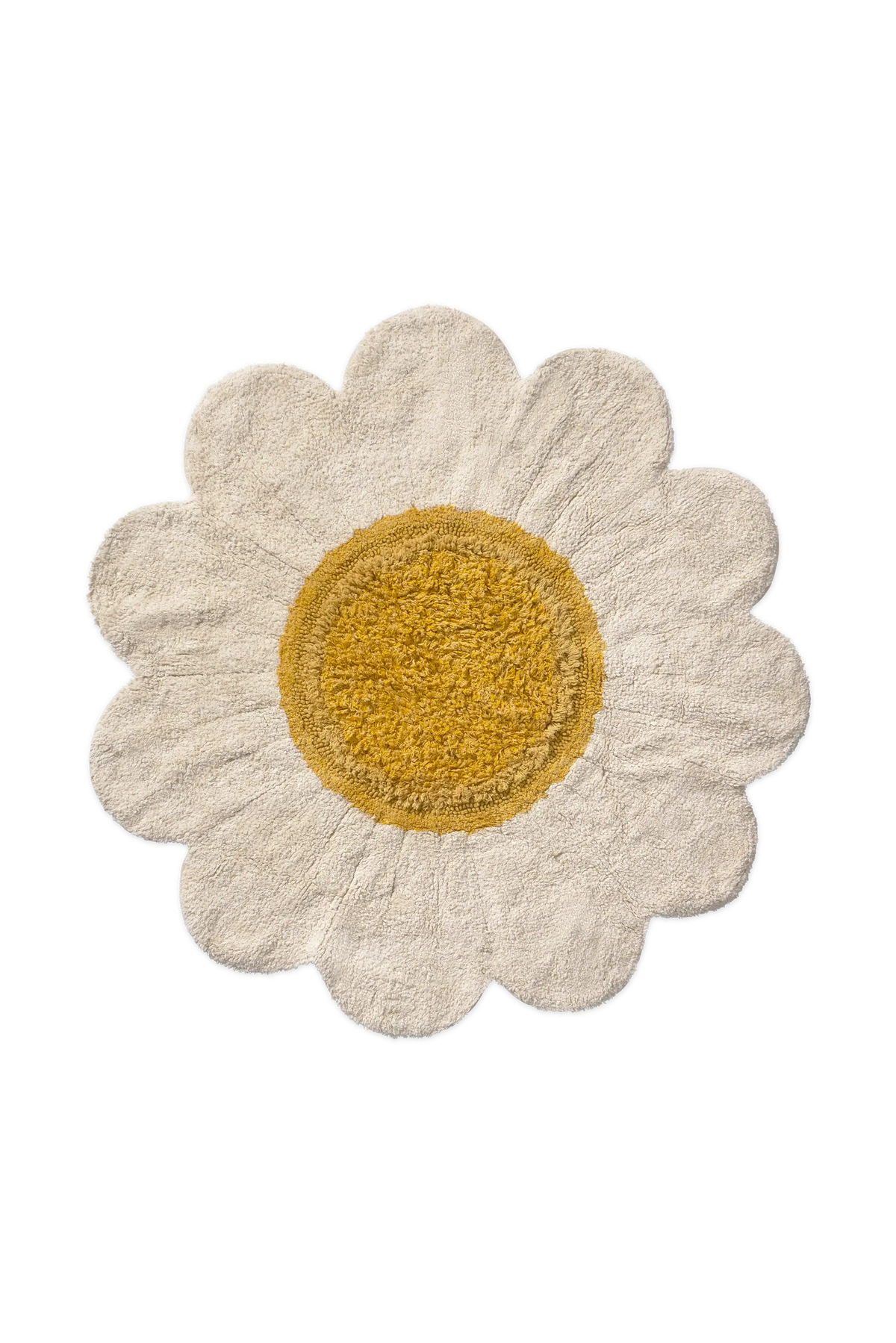 Lorena Canals Wasbaar Tapijt - White Daisy