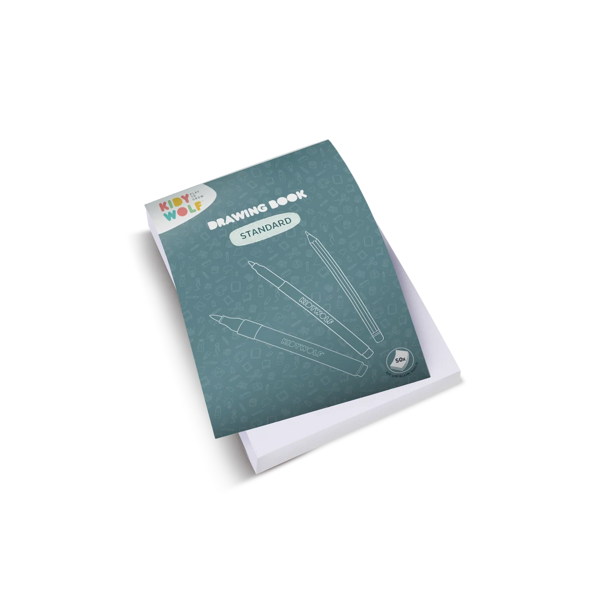 Kidiwolf Kidydraw-Pad Paper - Standaard Papiervulling