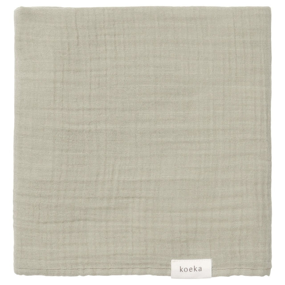 Koeka Swaddledoek Faro 75x75 Cm - Sage