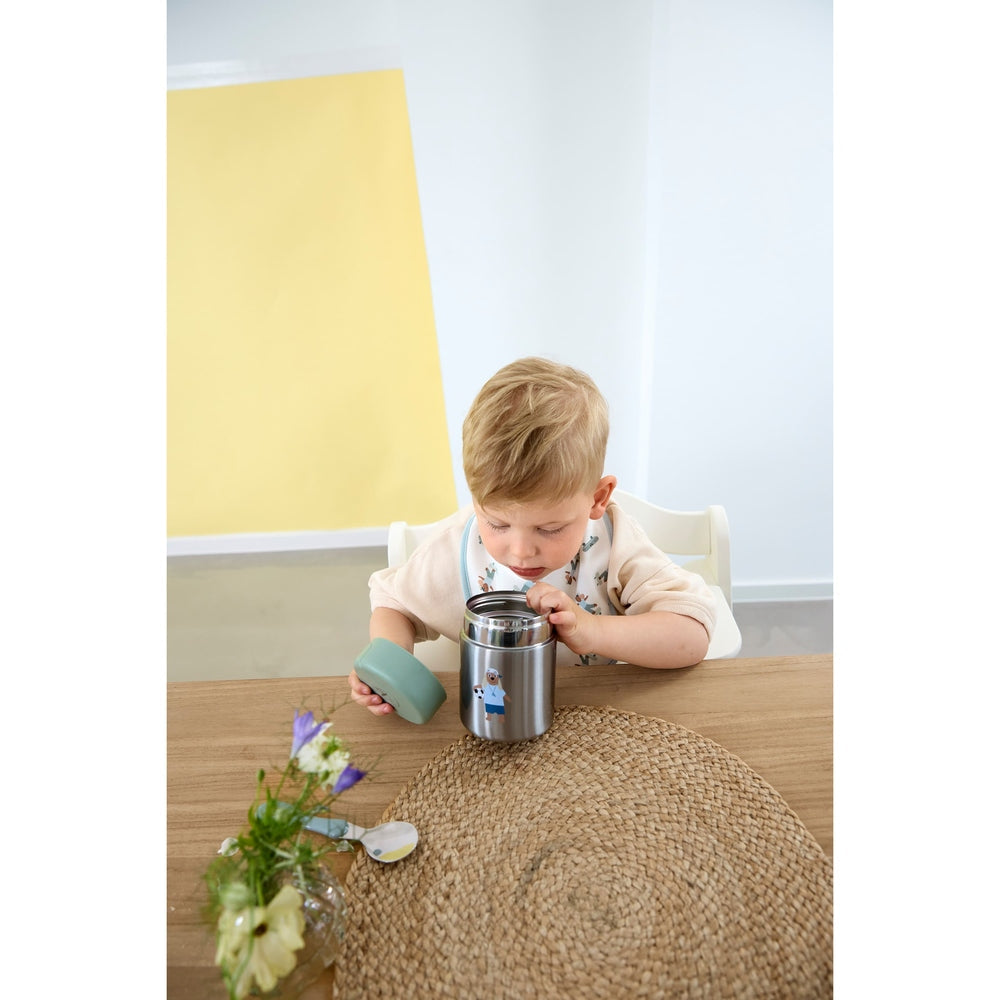 Lässig Bewaarpot/Thermos Voedselcontainer / Food Jar - Tiny Team Dog