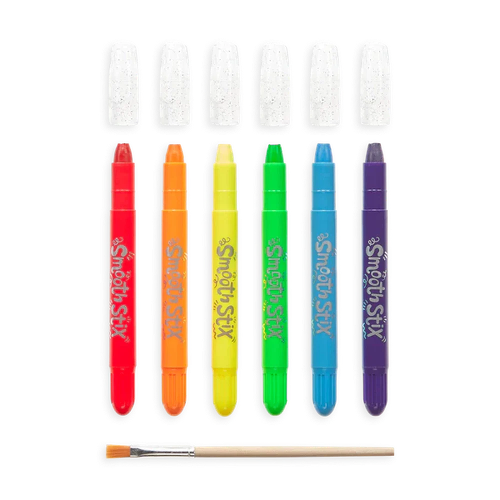 Ooly Smooth Stix Waterverfgelkrijtjes | Set Van 6