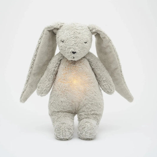 Moonie Konijn The Humming Bunny Organic - Grey Natur