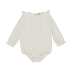 Enfant Bloomer Met Lange Mouwen En Ruffles - Offwhite