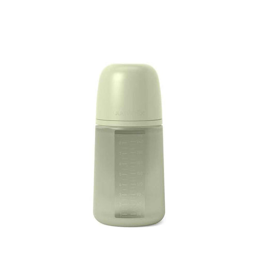Suavinex - Siliconen Flexibele Zuigfles - 240ml - Groen